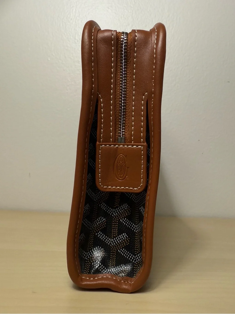 Brown Toiletry Bag